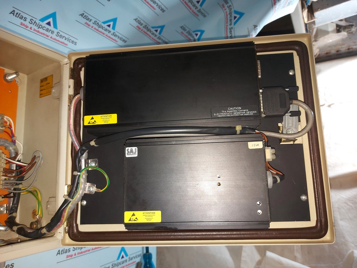 SAJ INSTRUMENT CPU UNIT 37-00-0 PANEL