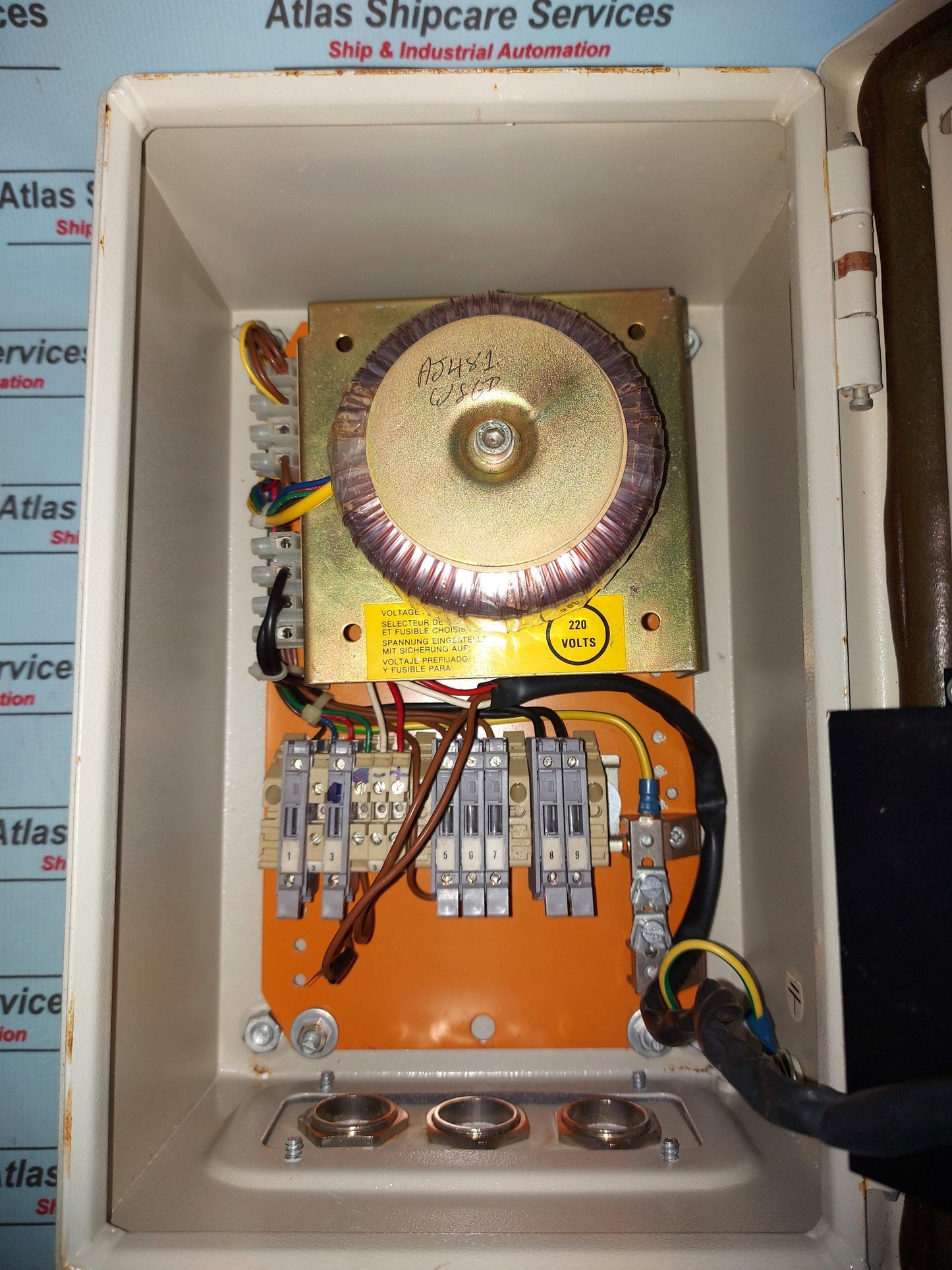 SAJ INSTRUMENT POWER SUPPLY PANEL 39-00-0
