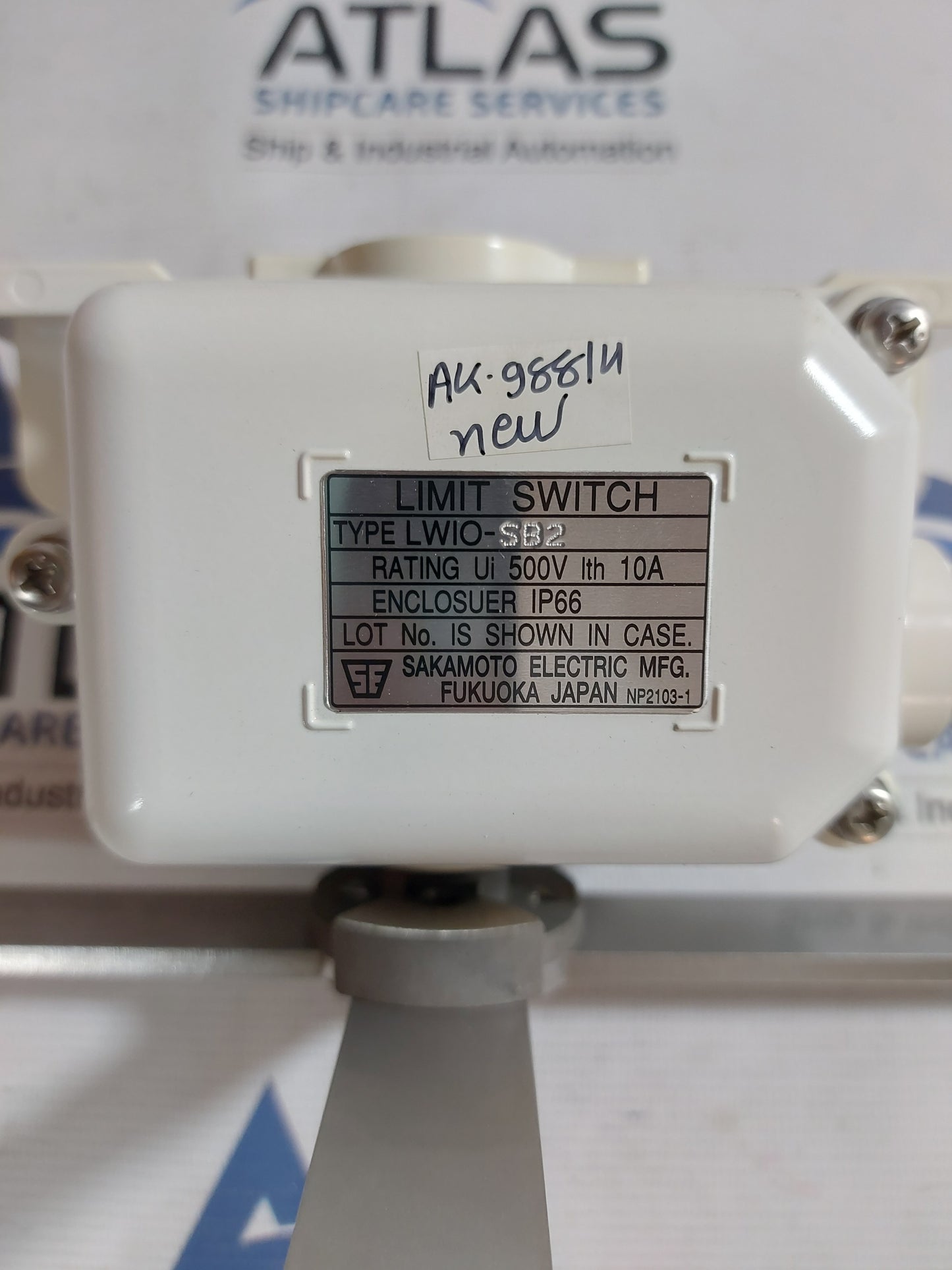 SAKAMOTO LWIO-SB2 LIMIT SWITCH IP66 500V 10A
