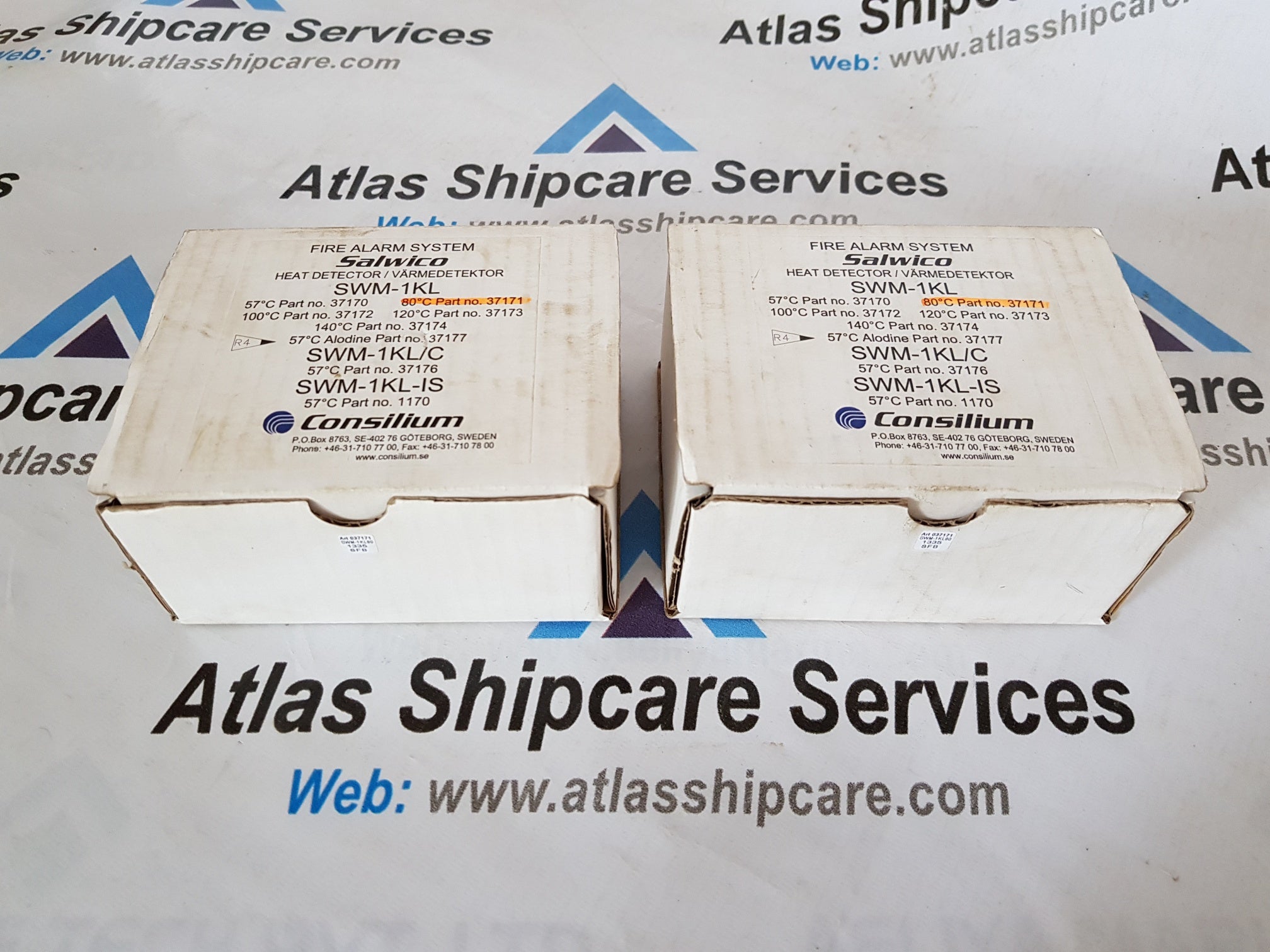 SALWICO SWM-1KL 80 HEAT DETECTOR FIRE ALARM SYSTEMS – Atlas Shipcare ...