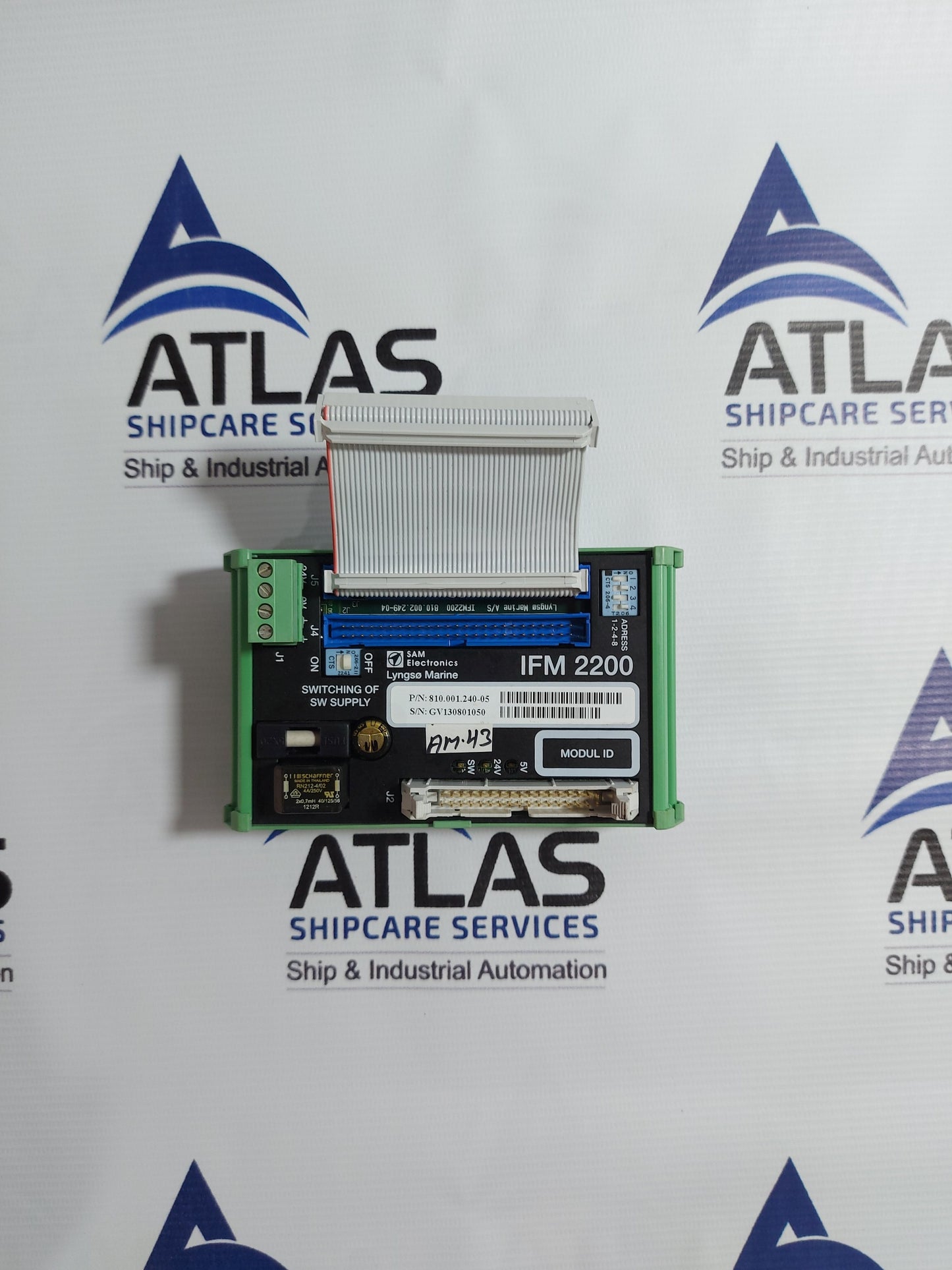 SAM ELECTRONICS/LYNGSO MARINE IFM 2200 INTERFACE MODULE 810.001.240-05