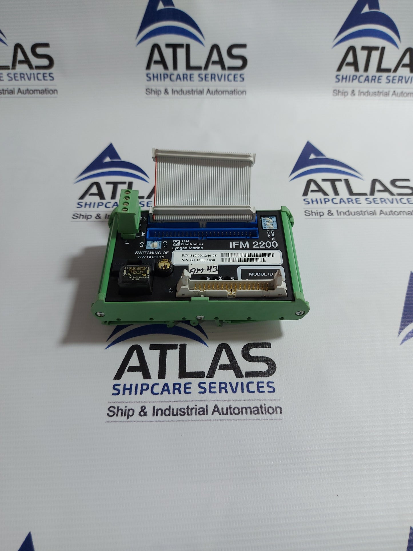 SAM ELECTRONICS/LYNGSO MARINE IFM 2200 INTERFACE MODULE 810.001.240-05