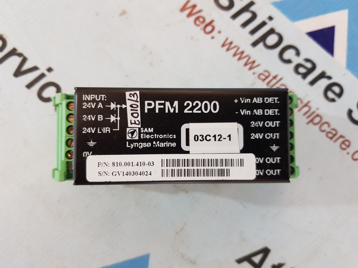 SAM ELECTRONICS LYNGSO MARINE PFM 2200 MODULE