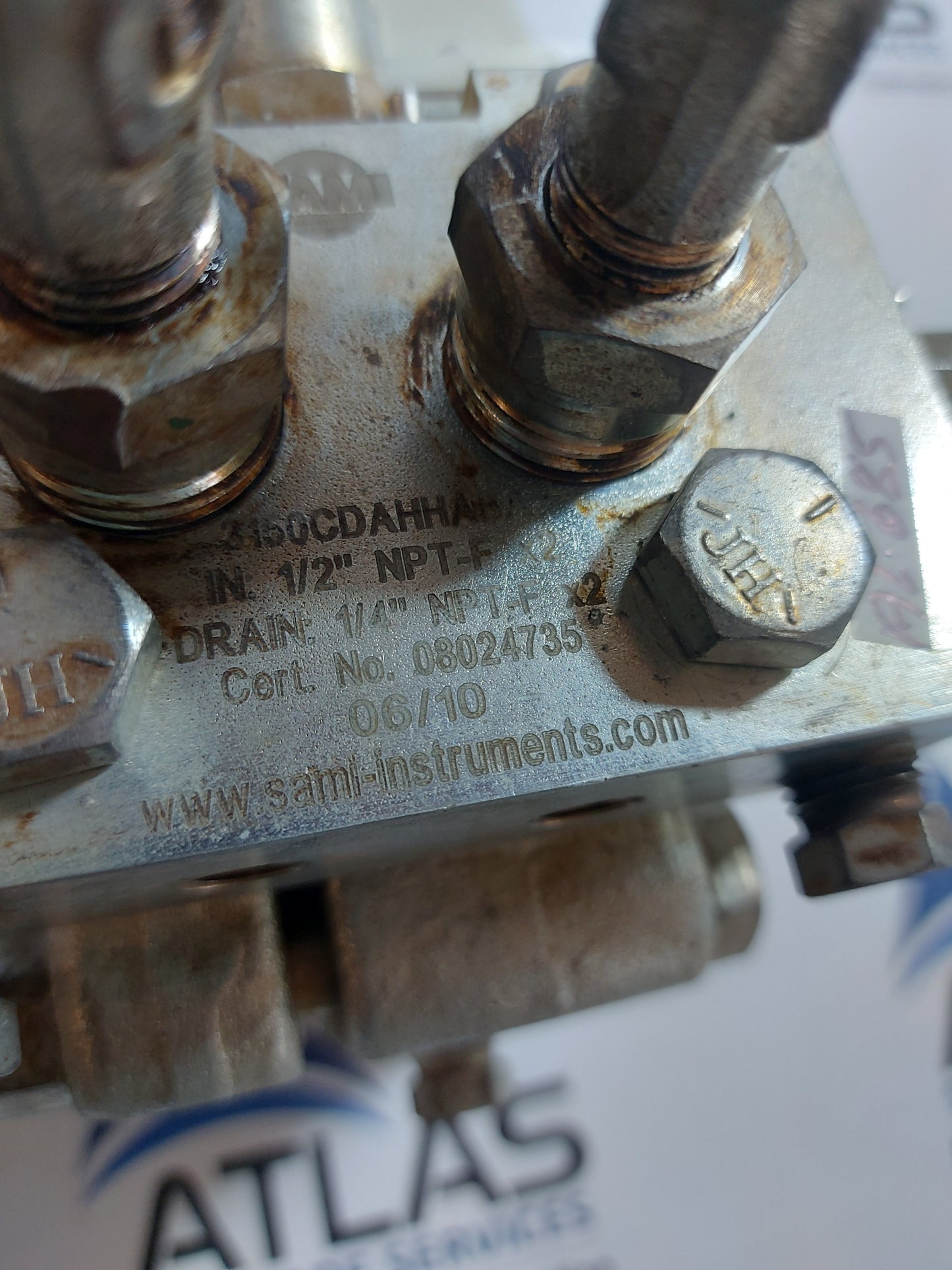 SAMI DPT-250 1/4" NPT PNEUMATIC DIFFERENTIAL PRESSURE TRANSMITTER