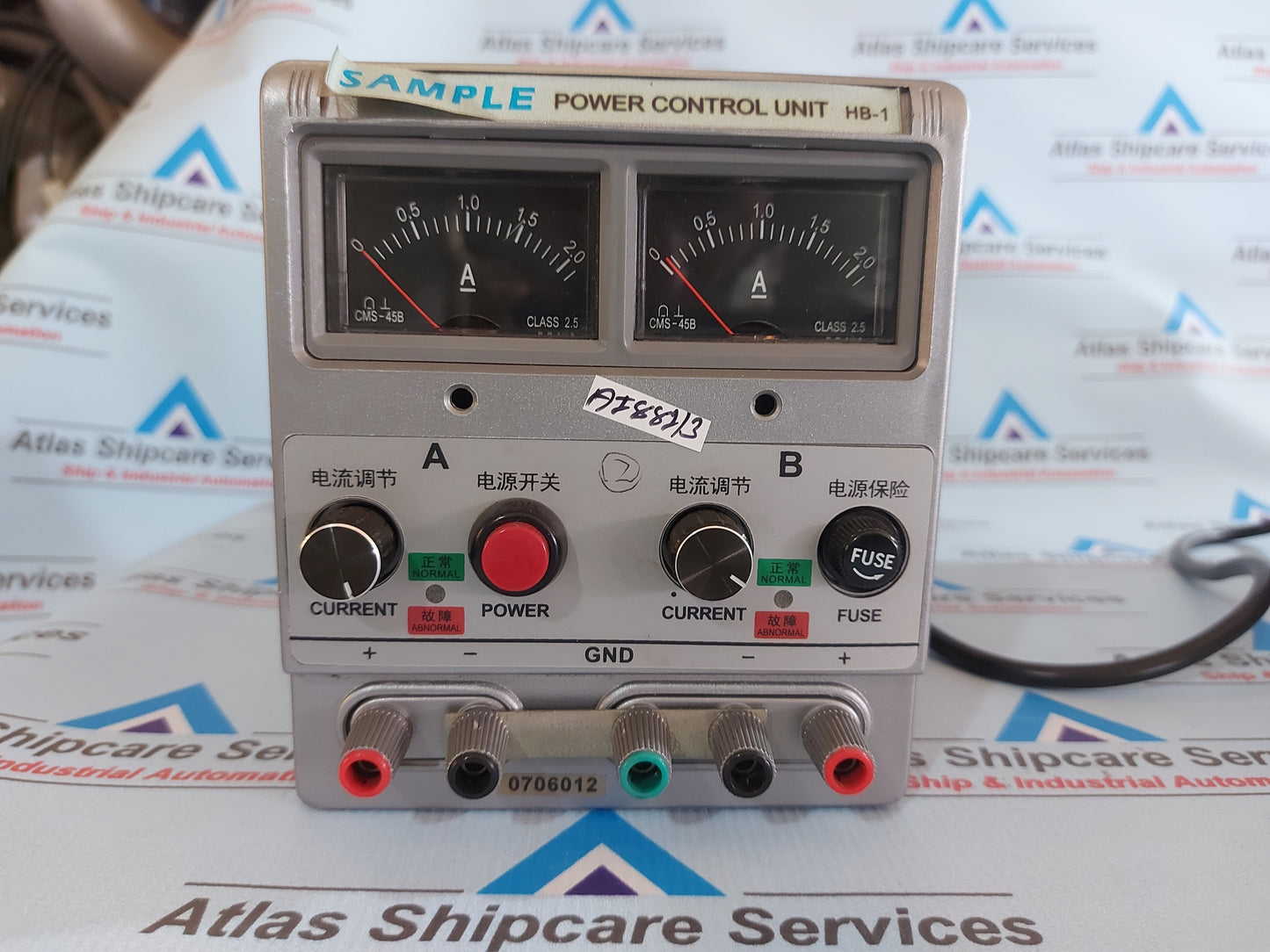 SAMPLE POWER CONTROL UNIT HB-1