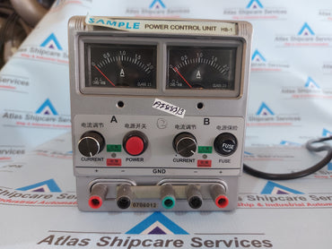 SAMPLE POWER CONTROL UNIT HB-1