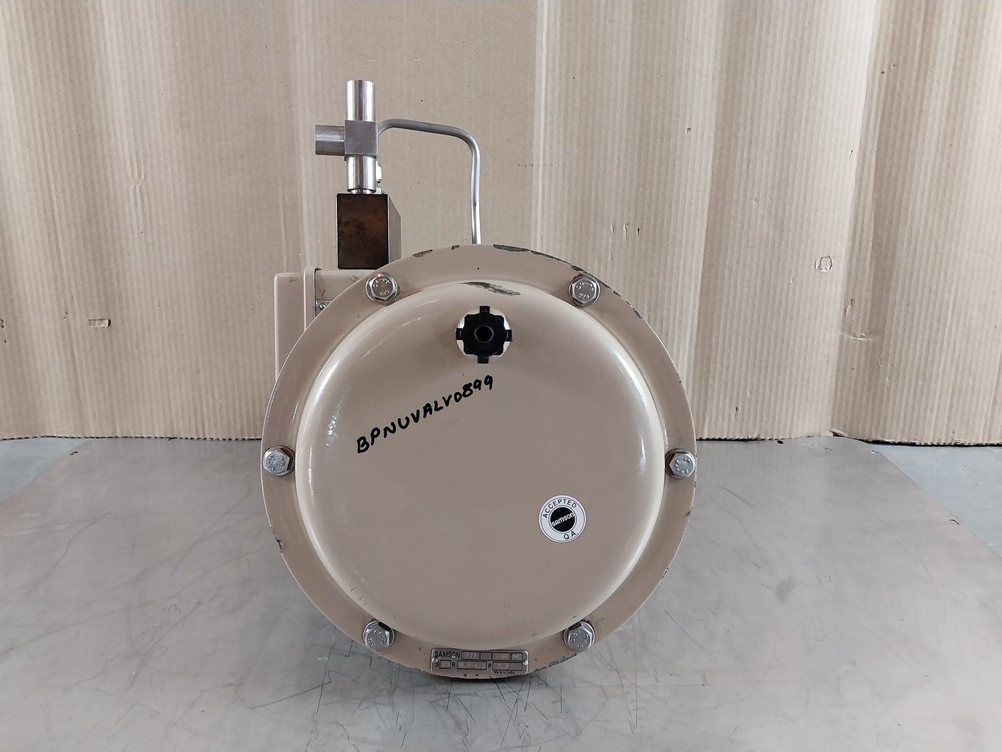SAMSON 3241-1 A216WCC 1" PNEUMATIC POSITIONER ACTUATOR
