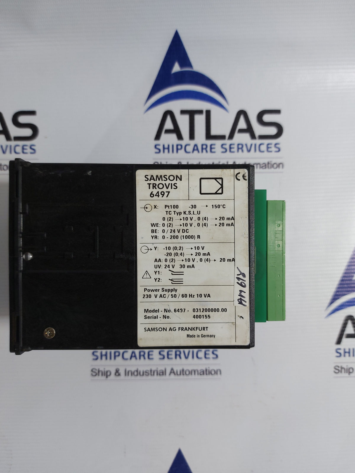 SAMSON TROVIS 6497 DIGITAL TEMPERATURE CONTROLLER