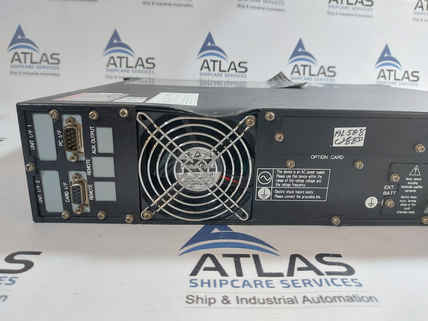 SANYO DENKI SANUPS E11A102U002J POWER SUPPLY AC200/220/230/240V 5.5A