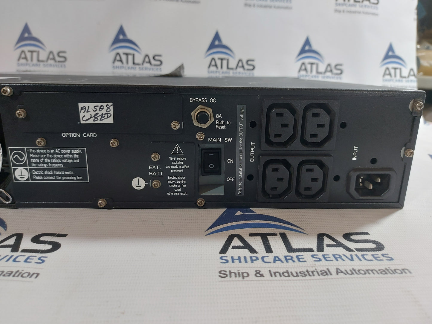 SANYO DENKI SANUPS E11A102U002J POWER SUPPLY AC200/220/230/240V 5.5A