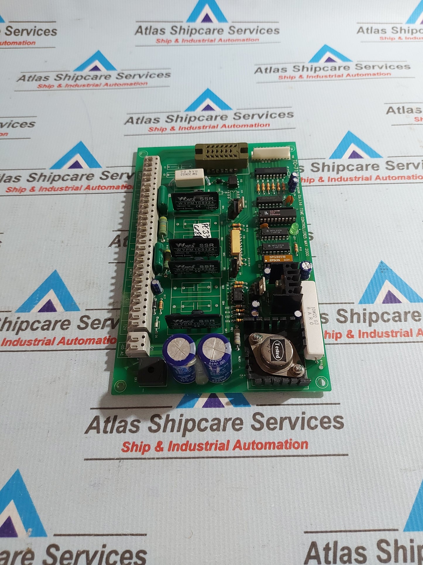 SARACOM TC-7125C TIME CONTROLLER PCB CARD