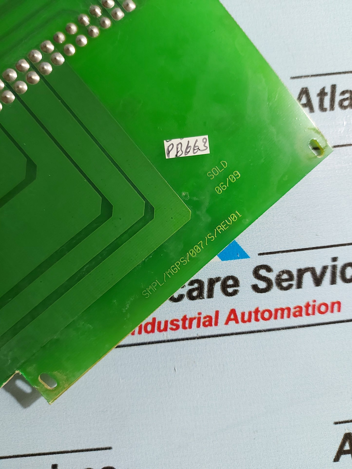 SARGAM METALS SMPL/MGPS/007/S/REV01 PCB CARD