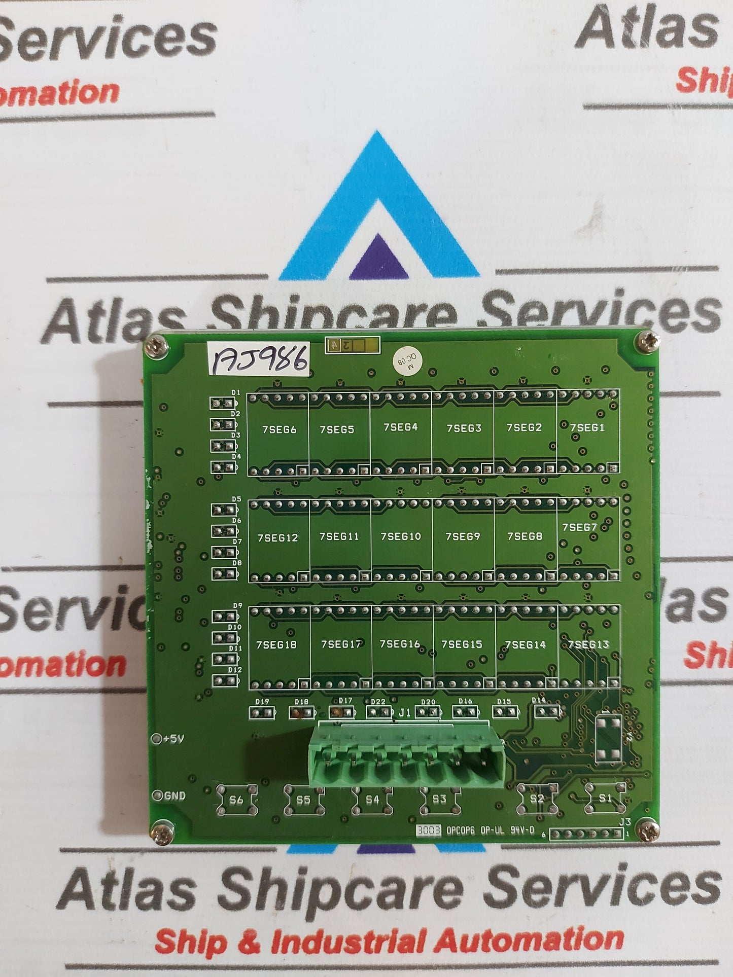 SATEC RDM172E REMOTE DISPLAY MODULE