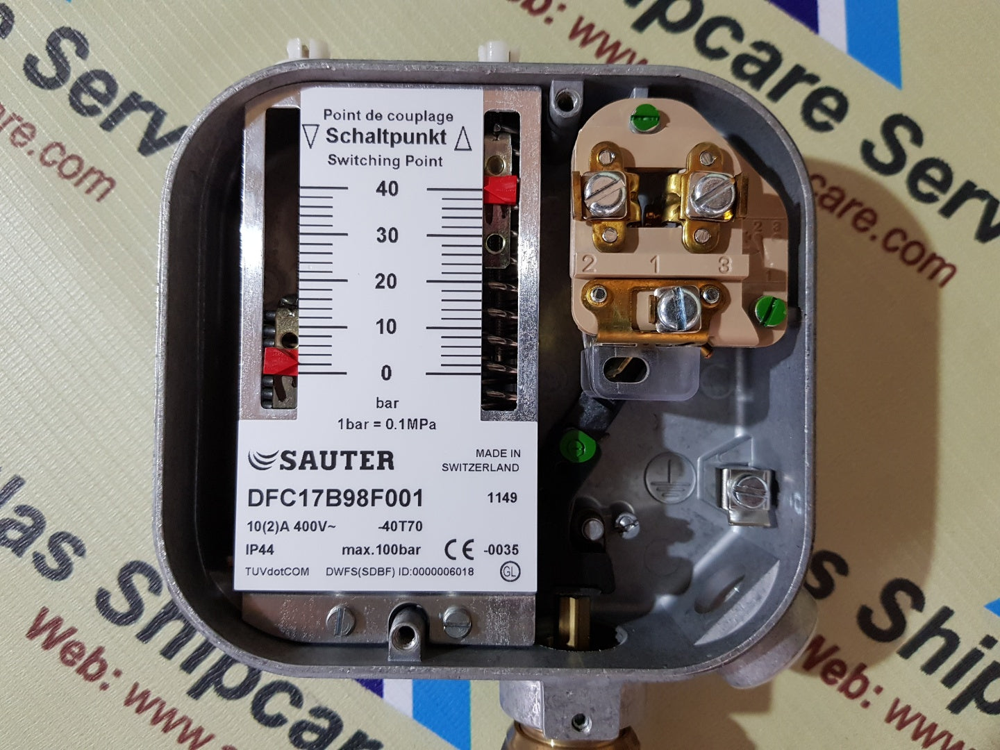 SAUTER DFC17B98F001 PRESSURE SWITCH