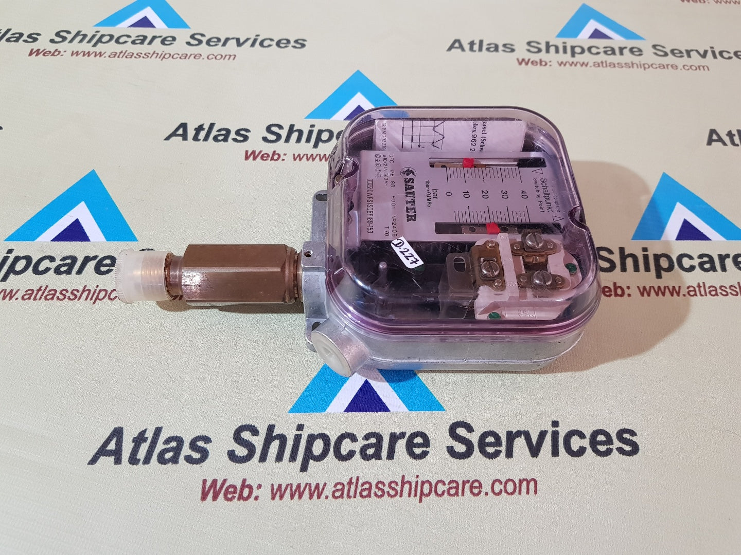 SAUTER DFGC17B98F001 2406 PRESSURE SWITCH