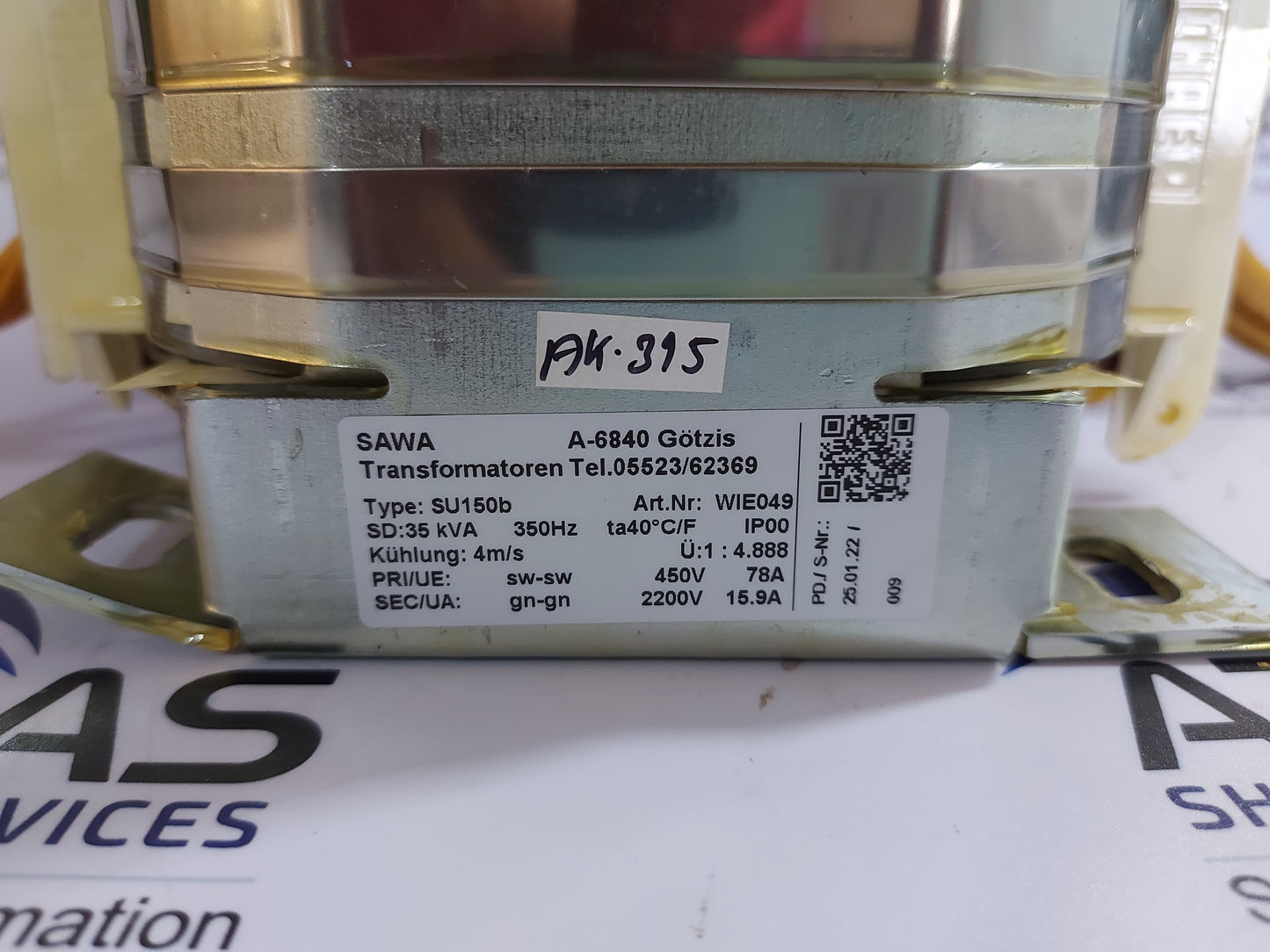 SAWA SU150b WIE049 TRANSFORMER