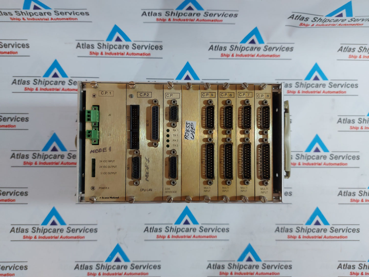SCANA MOLAND M110-00/01 POWER 4,CPU-LAN,COM INTERFACE,MULTI INPUT OPERATOR PANEL