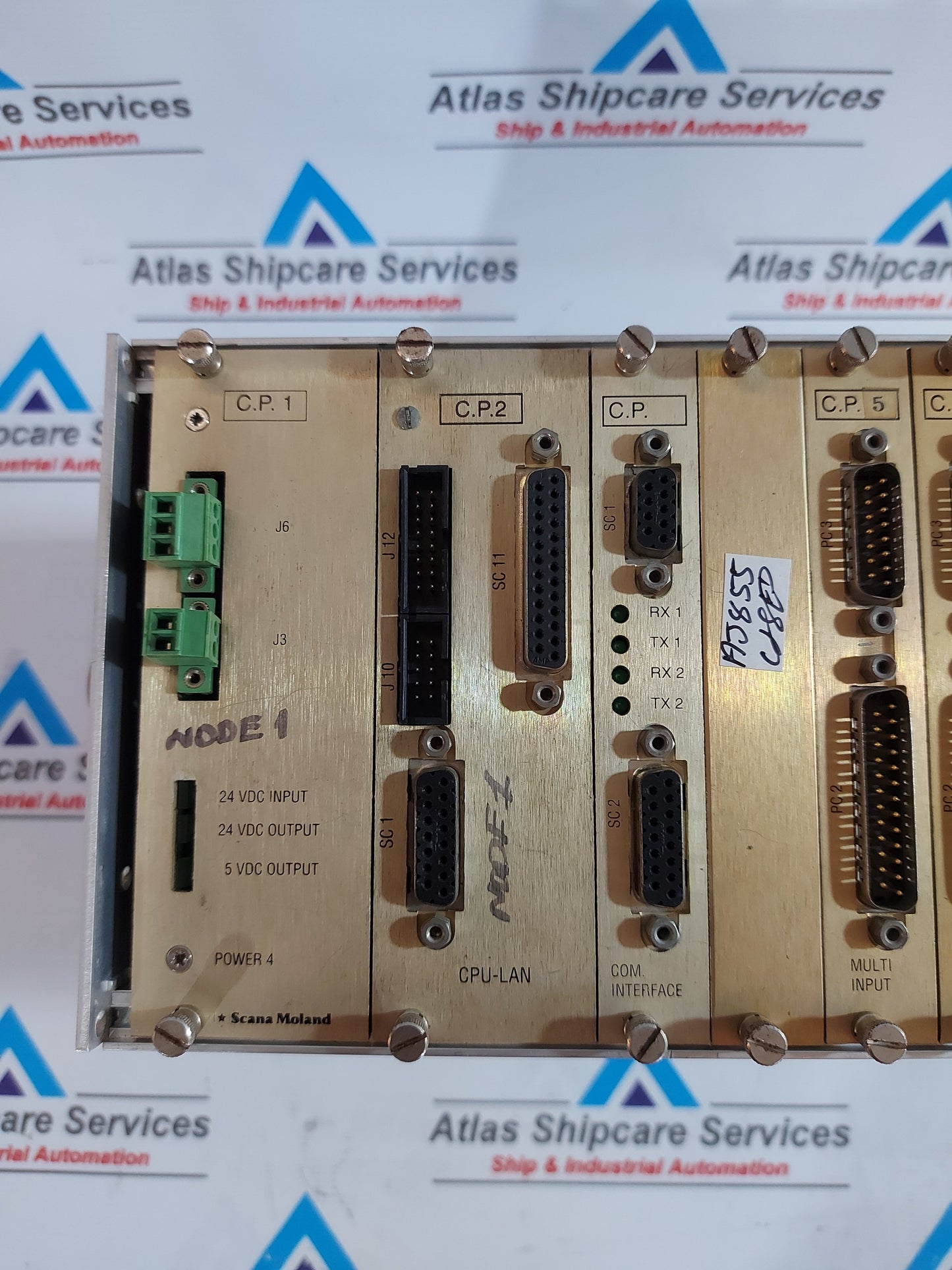 SCANA MOLAND M110-00/01 POWER 4,CPU-LAN,COM INTERFACE,MULTI INPUT OPERATOR PANEL