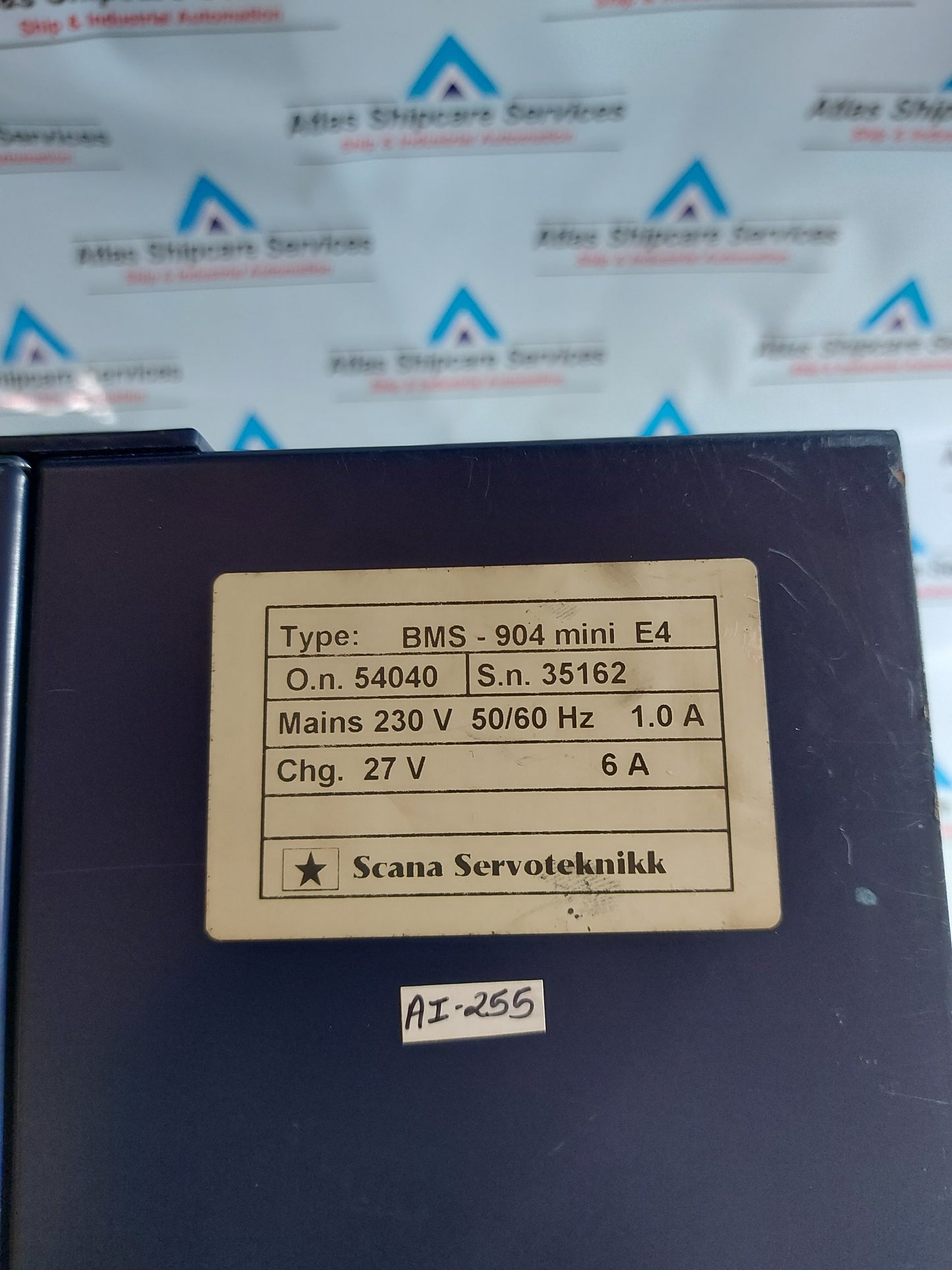 SCANA SERVOTEKNIKK BMS-904 mini E4 FIRE ALARM PANEL