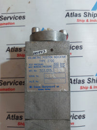 SCANA SKARPENORD 2700 VOLUMETRIC POSITION INDICATOR VALVE