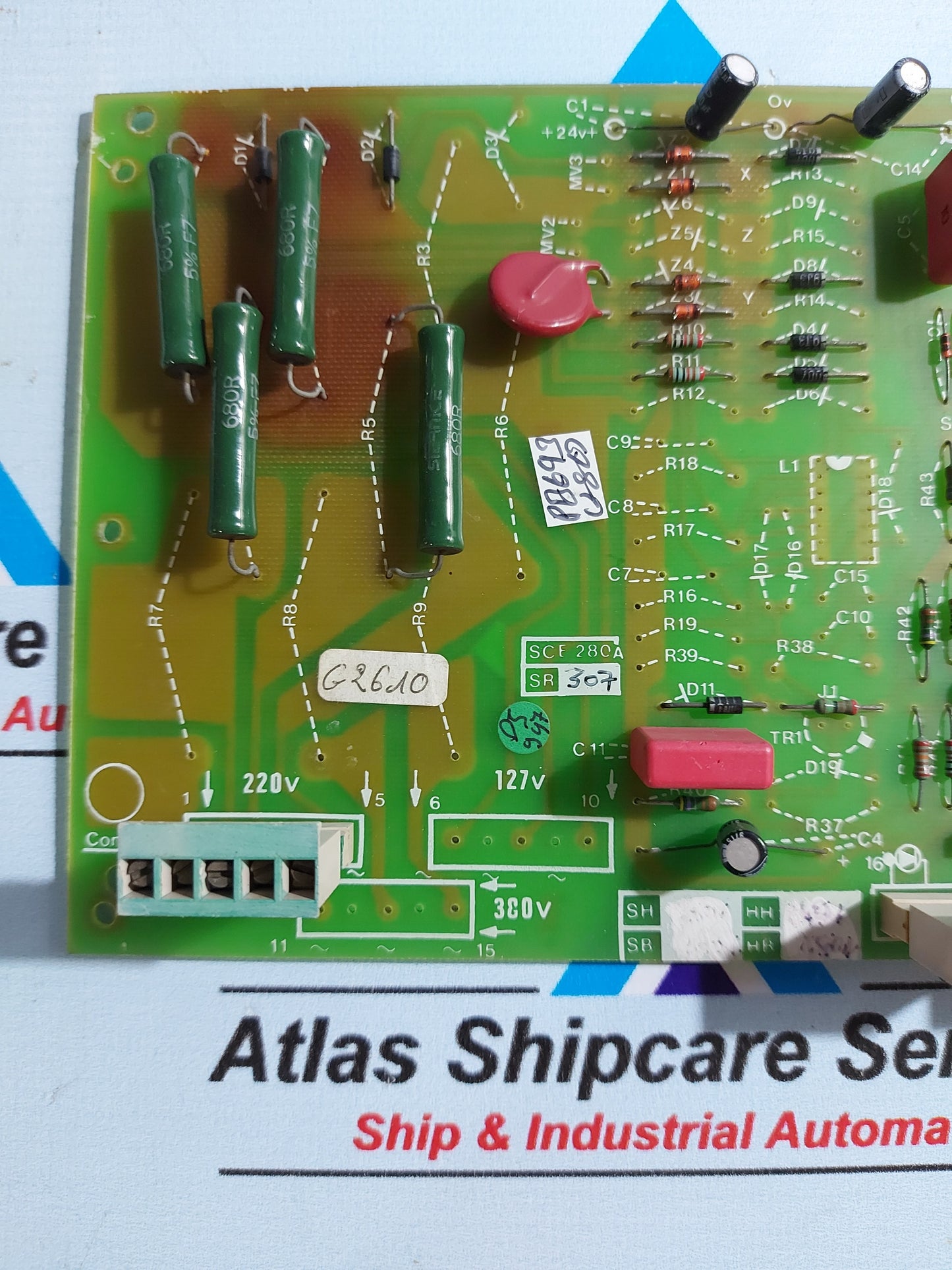 SCE 280A PCB CIRCUIT BOARD