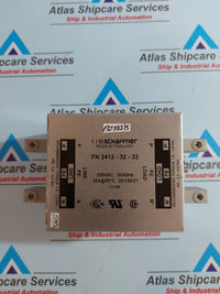 SCHAFFNER FN 2412-32-33 POWER LINE FILTER 32A 250VAC