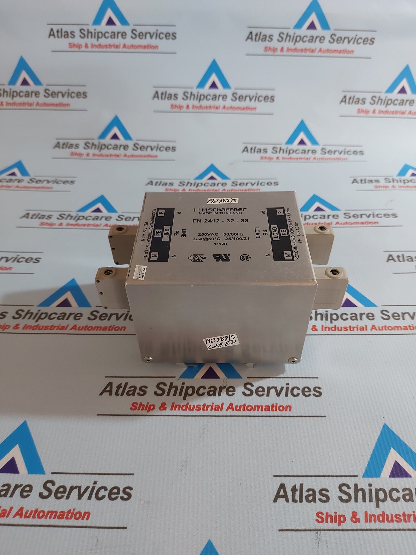 SCHAFFNER FN 2412-32-33 POWER LINE FILTER 32A 250VAC