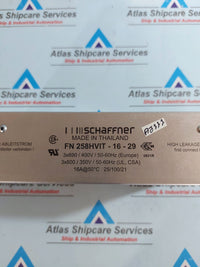 SCHAFFNER FN 258HVIT-16-29 THREE-PHASE FILTER
