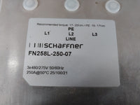 SCHAFFNER FN258L-250-07 DRIVER CONVERTER 480/275V 50/60Hz