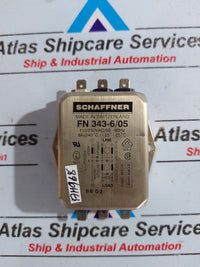 SCHAFFNER FN 343-6/05 POWER LINE FILTER