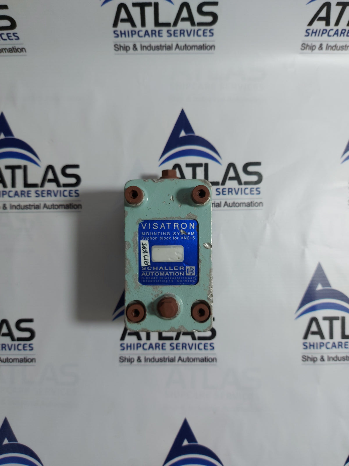 SCHALLER AUTOMATION VISATRON SYPHON BLOCK VN215 MOUNTING SYSTEM