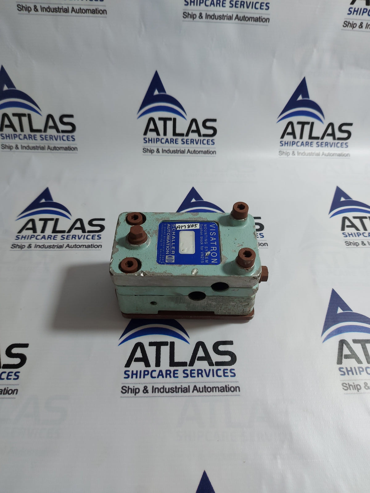 SCHALLER AUTOMATION VISATRON SYPHON BLOCK VN215 MOUNTING SYSTEM