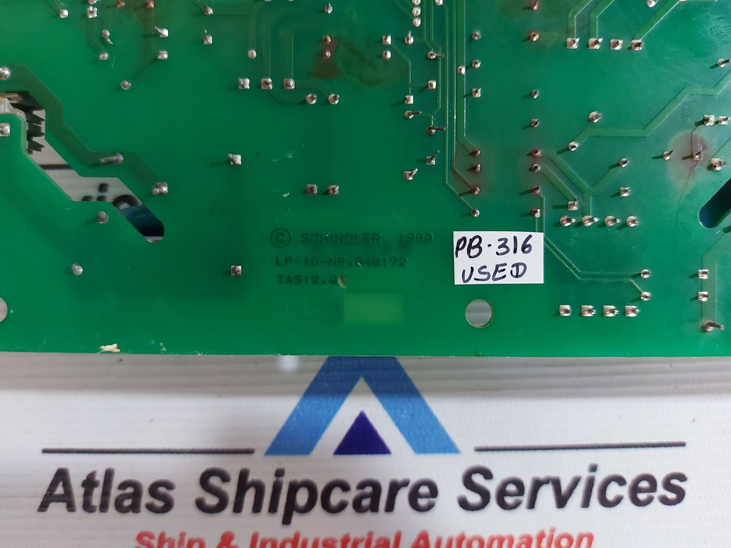 SCHINDLER TAS12.Q CONTROL BOARD ID-NR.840172