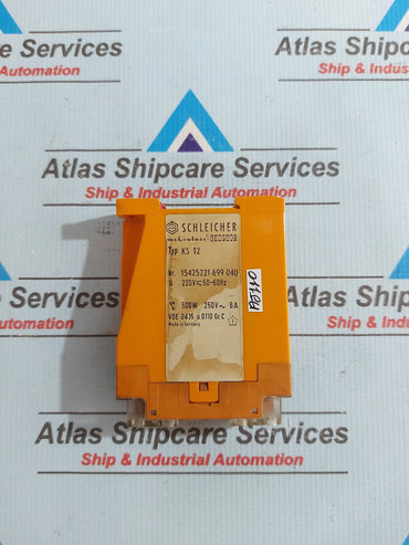 SCHLEICHER KS 12 TIME RELAY 220V~ 50-60Hz