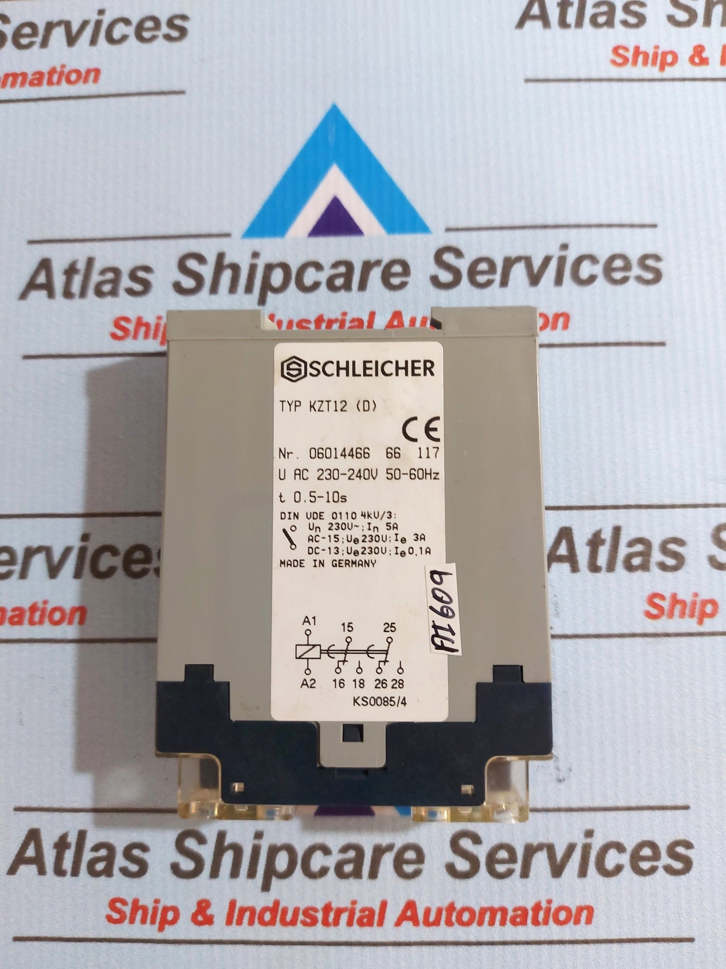 SCHLEICHER KZT12 (D) TIME RELAY 0.5 - 10s