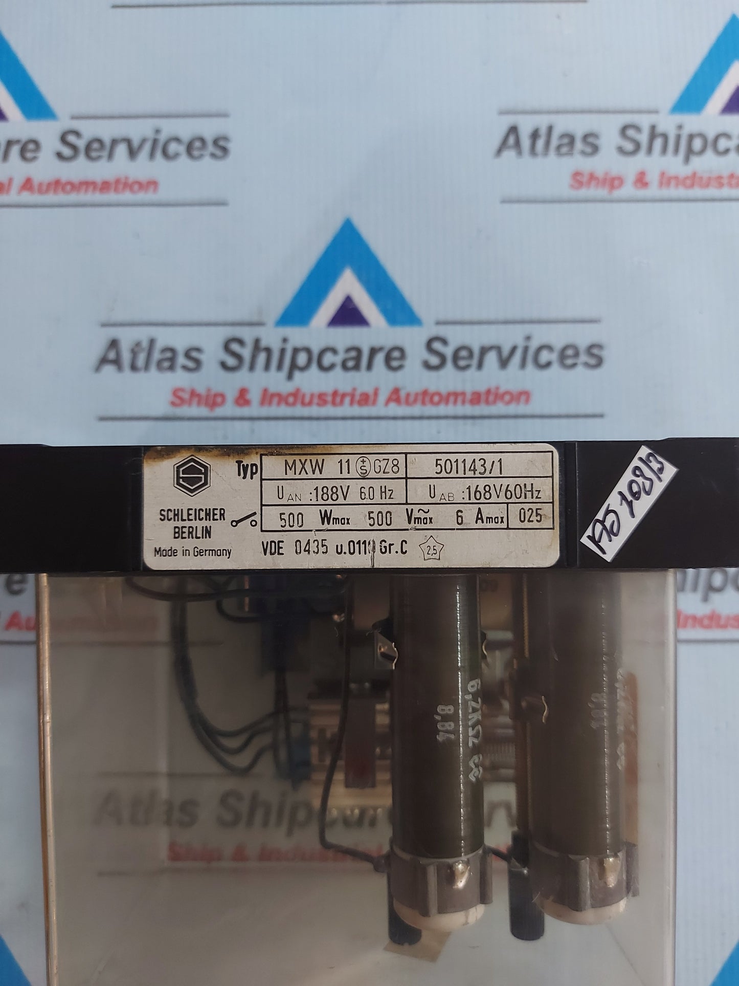 SCHLEICHER MXW 11 GZ8 INDUSTRIAL RELAY 501143/1