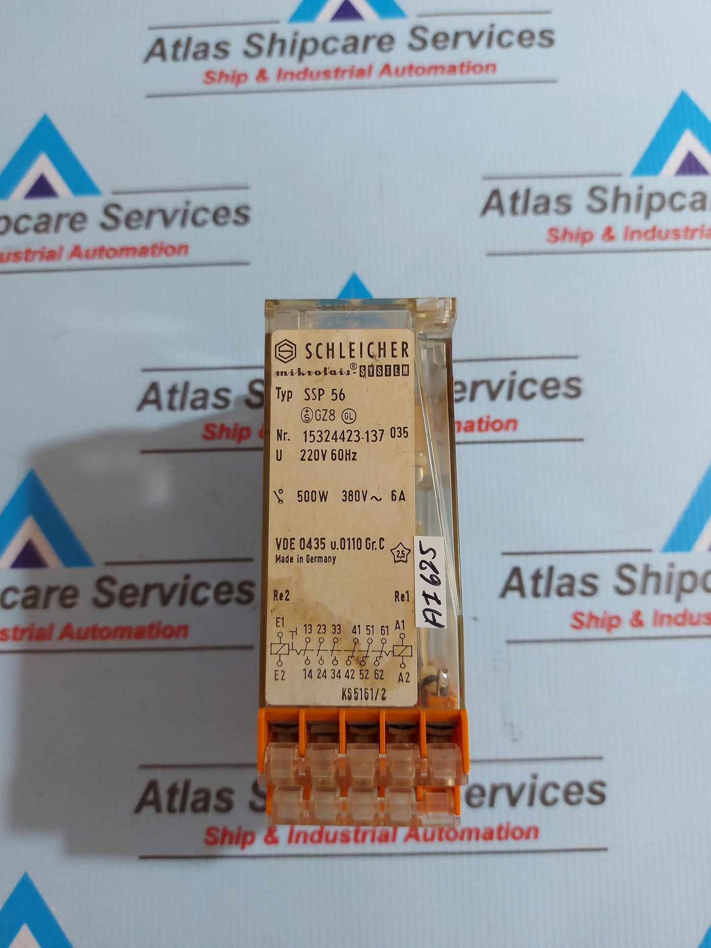 SCHLEICHER SSP 56 TIME RELAY 220V 60Hz