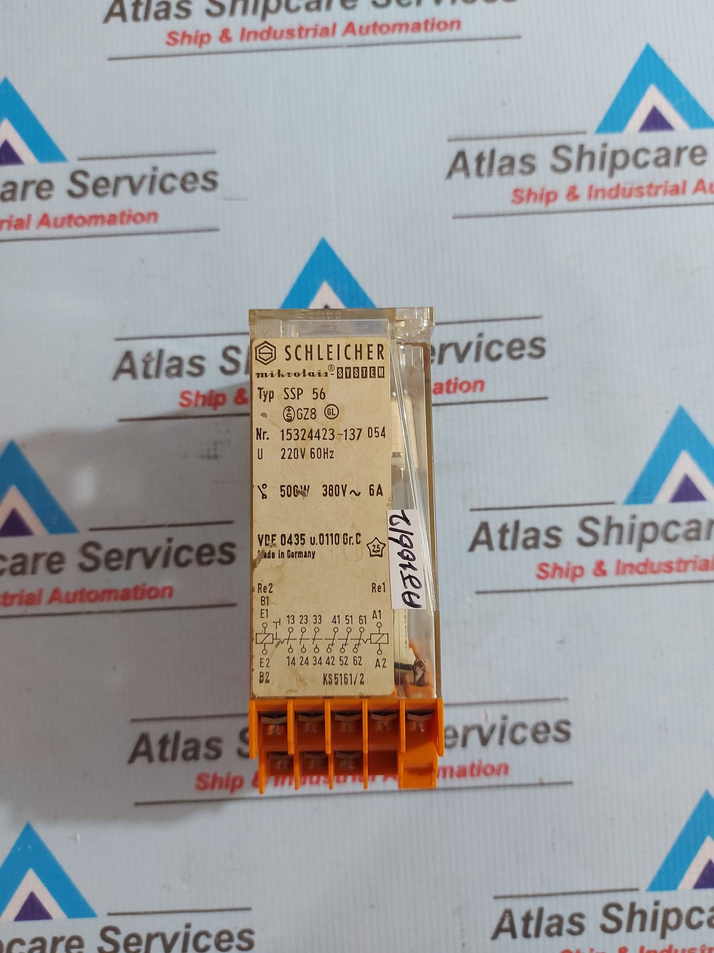 SCHLEICHER SSP 56 TIME RELAY 220V 60Hz