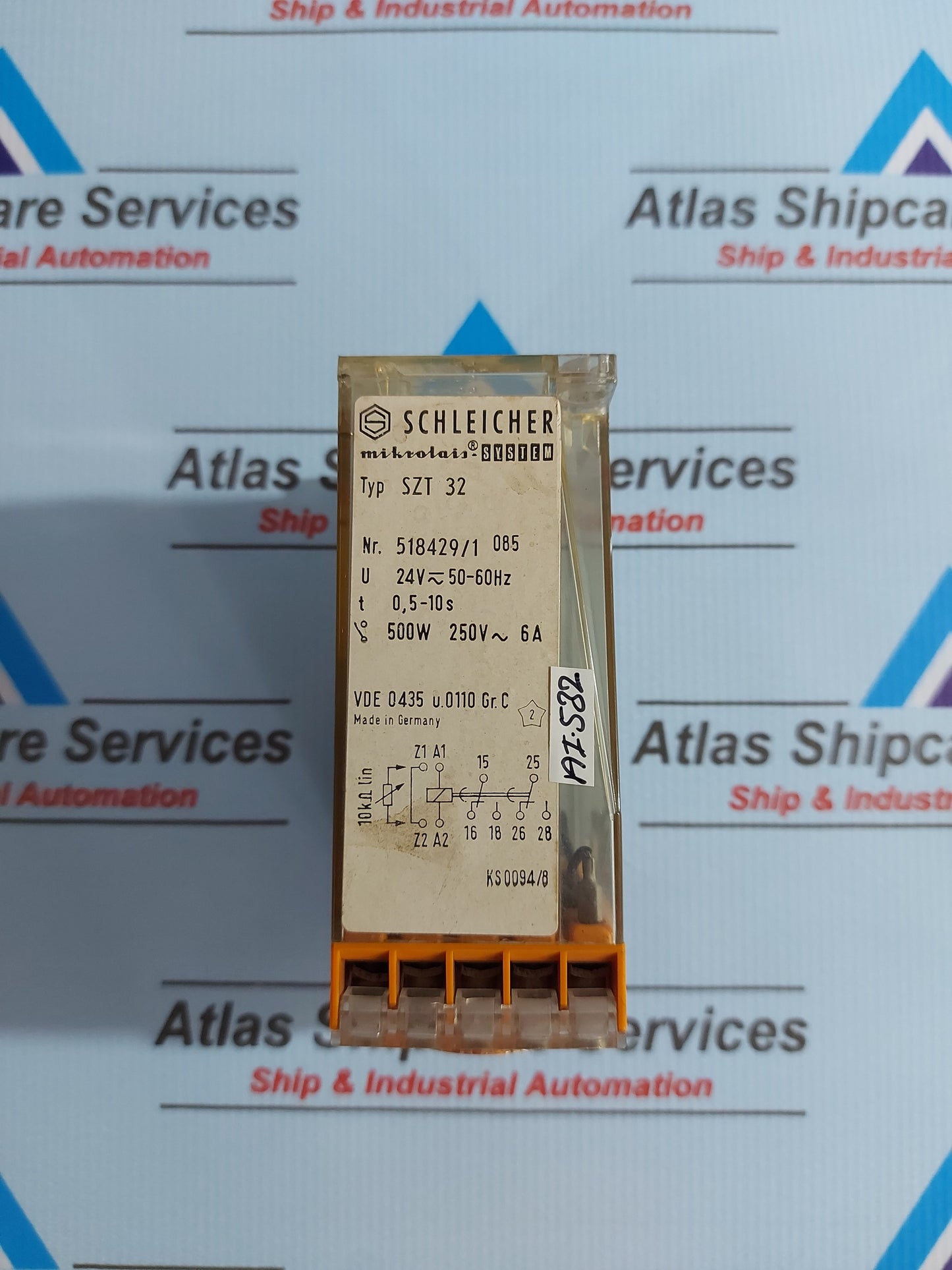 SCHLEICHER SZT 32 TIME RELAY 0,5-10s 50-60Hz