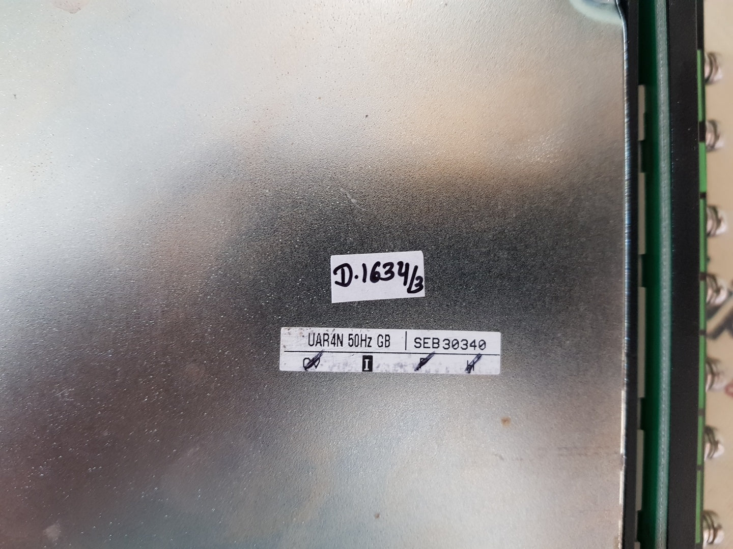 SCHLUMBERGER UAR4N MULTIFUNCTION VOLTAGE RELAY