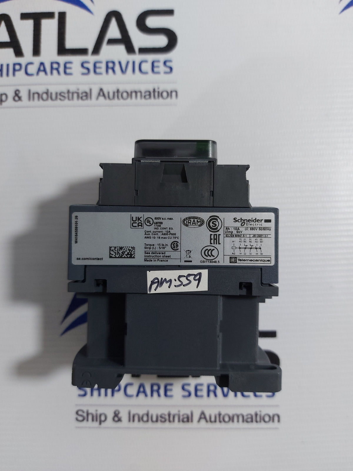 SCHNEIDER ELECTRIC CAD32P7 CONTROL RELAY 230V