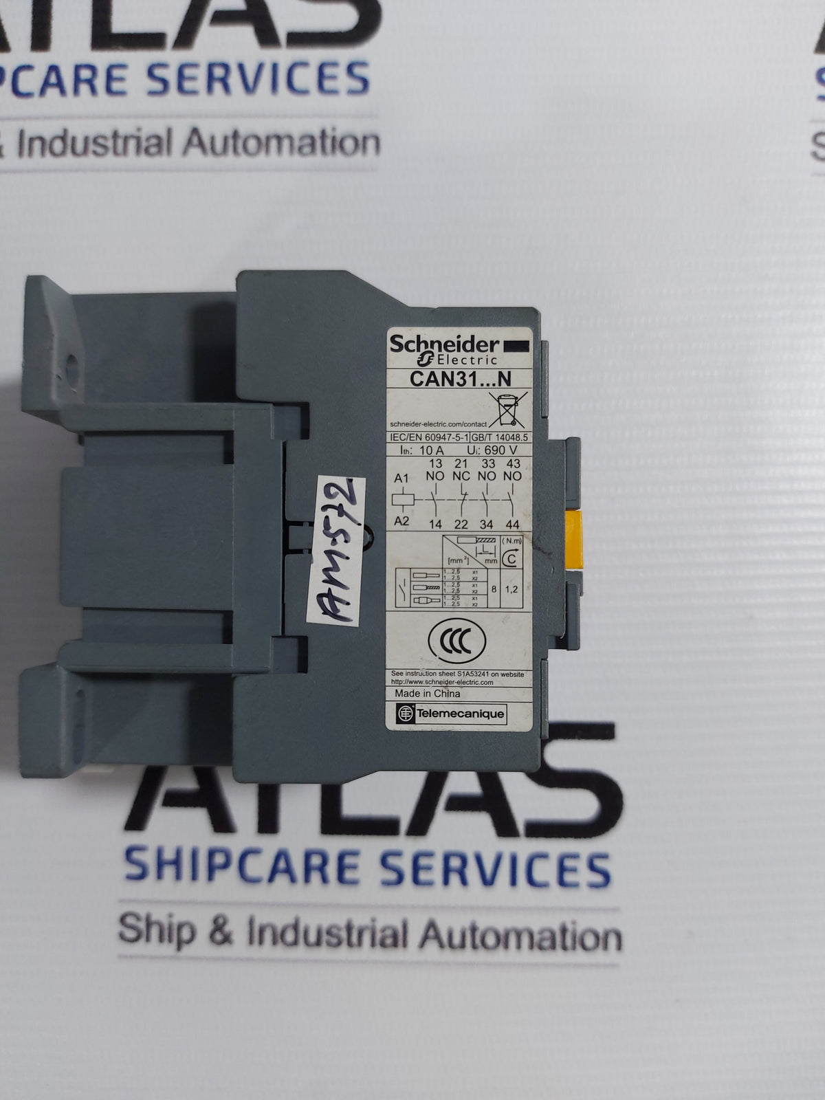 SCHNEIDER ELECTRIC CAN31 CONTROL RELAY