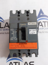 SCHNEIDER ELECTRIC EASYPACT EZC100H CIRCUIT BREAKER 3 POLE 100A