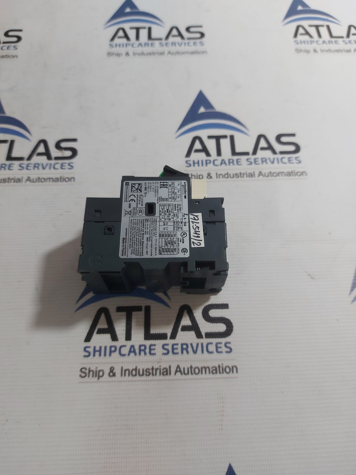 SCHNEIDER ELECTRIC GV2ME14 MOTOR CIRCUIT BREAKER 6-10A