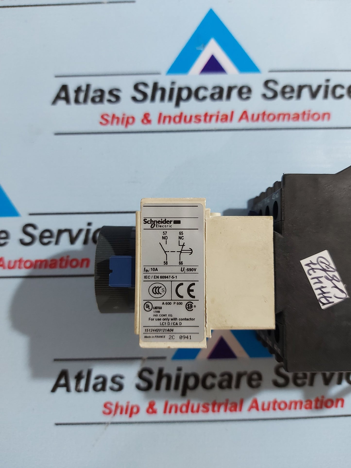 SCHNEIDER ELECTRIC LADR2 TIME DELAY BLOCK CA2-DN22 N AUXILIARY CONTACTOR