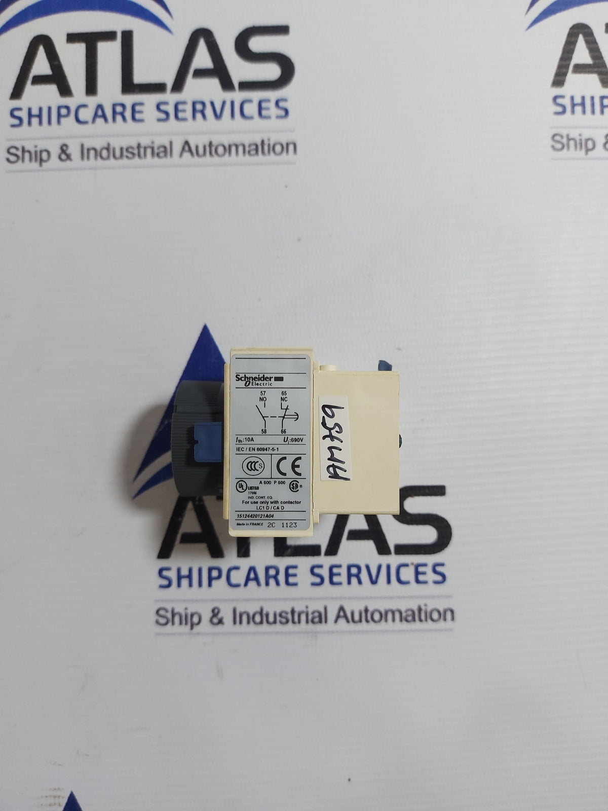 SCHNEIDER ELECTRIC LADR4 TIME DELAY BLOCK 10-180 SEC.