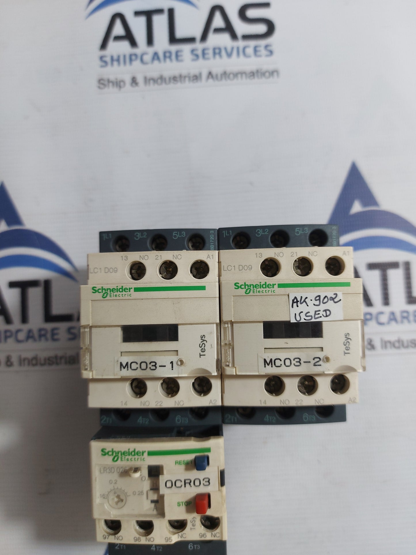 SCHNEIDER ELECTRIC LC1-D09 CONTACTOR 25A 690V
