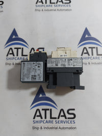 SCHNEIDER ELECTRIC LC1D09 25A CONTACTOR WITH LR3D 076 OVERLOAD RELAY