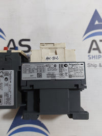 SCHNEIDER ELECTRIC LC1D09 25A CONTACTOR WITH LR3D 076 OVERLOAD RELAY