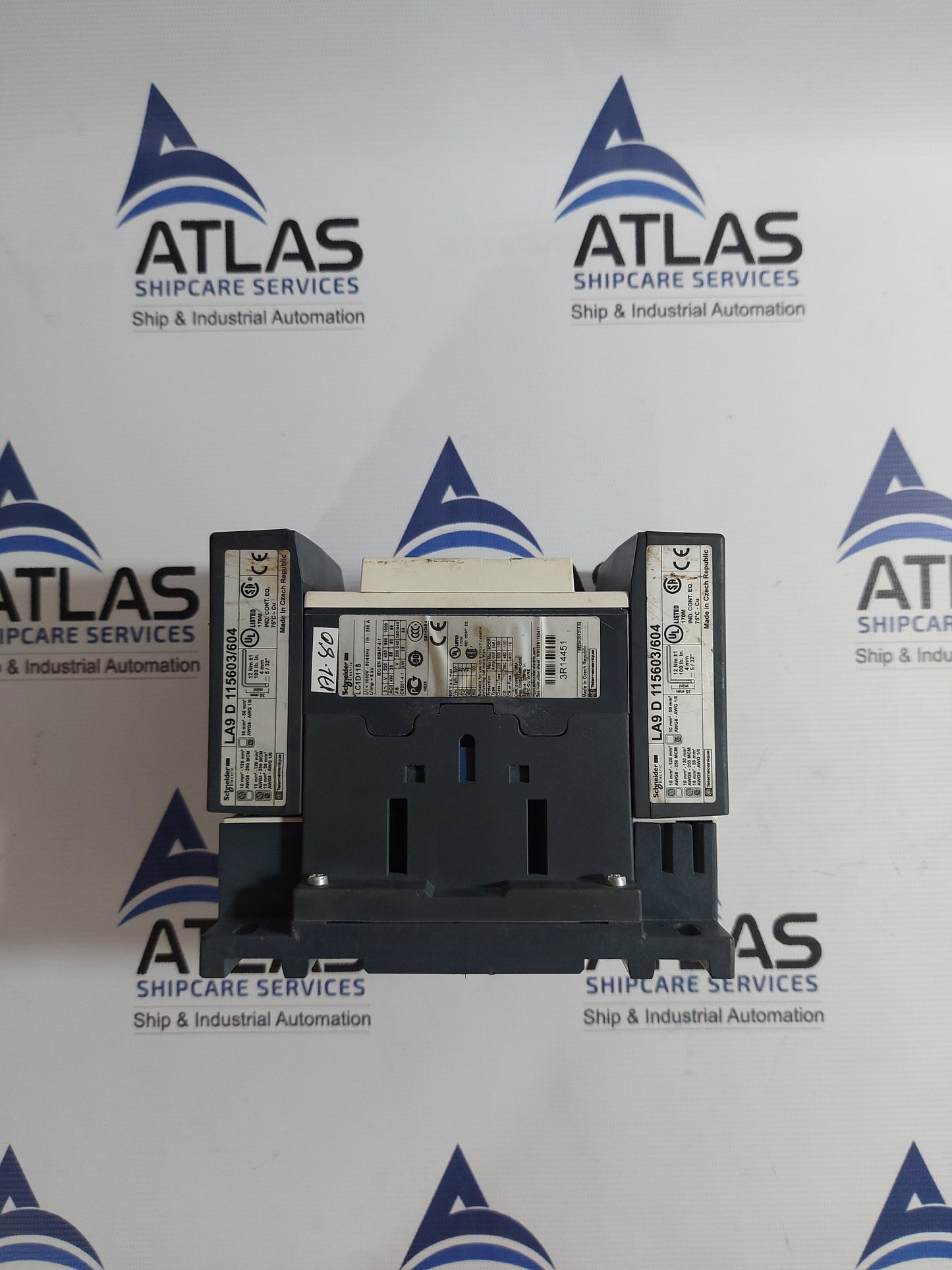 SCHNEIDER ELECTRIC LC1D115 CONTACTOR 250A 1000V